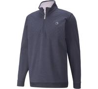 Puma Ap Cloudspun Castle Quarter Zip Fleece Mens Nvyblzrheath S Male
