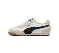 Puma Arizona Retro Sneakers Unisex, Chaussures, Blanc/Noir, 41 White,Black