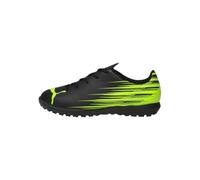 Puma Attacanto II Tt Jr Chaussures de football unisexe pour enfant, Squeeze Noir-Citron vert, 35 EU