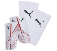 Puma ATTACANTO Sleeve Protège-Tibias Unisexes pour Adulte Blanc Ultra Blue-Fire Orchid (Multicolore), L