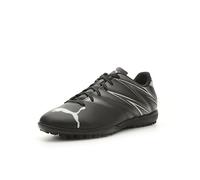 PUMA Attacanto Turf Trainer Crampons de football pour homme, Puma Brume noir-argent, 41 EU