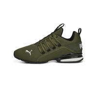 PUMA Chaussures de Running Axelion Refresh Homme 48.5, Green Moss Black Feather Gray