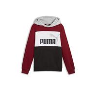 PUMA - B ess Block hdy FL - Sweat Capuche Hooded - Rouge - Taille 164 cm