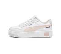 PUMA Baby Girl Carina Street Ps Baskets, Puma White Rose Dust Feather Gray, 30.5 EU