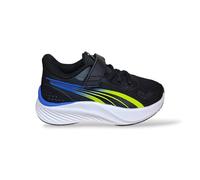 PUMA Baby Pounce AC+ INF Baskets Unisexes Noir/Citron Vert Smash-Royal Sapphire, Pointure 38, Puma Black Lime Smash Royal Sapphire, 22 EU