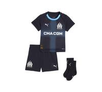 PUMA Babykit Away 25/26 Olympique de Marseille Bébé, Vêtements, Bleu, 9-12M 9-12M