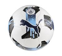 PUMA Ballon de football d’entraînement Orbita 6 Manchester City, Accessoires, Blanc/Navy, 5 5