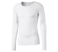 PUMA Base Layer 'Liga' gris argenté / blanc, Taille L