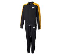 PUMA Baseball Poly Suit Cl B Survêtement Garçon, Noir-Mandarine, 104