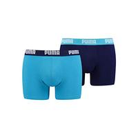 PUMA Homme Puma Basic 2p Boxer, Bleu (Aqua/ Blue 796), XL EU