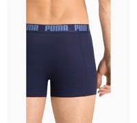 PUMA Basic Boxers sous-vêtement, Marine, L (Lot de 2) Homme