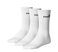 PUMA Lot de 9 paires de chaussettes de sport classiques 75 % coton 35-38 39-42 43-46 Noir/blanc/gris/bleu