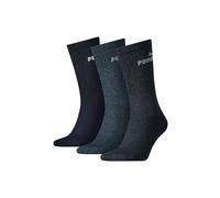 Puma - Basic Crew - Chaussettes (lot de 3) - Mixte Adulte - Bleu (Bleu roi) - 39-42 EU