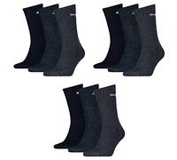 Puma Basic Lot de 9 paires de chaussettes de sport Unisexe Pointure 39/42 - 9 paires dans le mixte de couleur numéro 3
