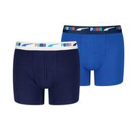Puma Boxer sous-vêtement, Bleu, 146-152 (Lot de 2) Enfant Unisexe