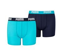 Puma Boxer sous-vêtement, Bleu, 158-164 (Lot de 2) Enfant Unisexe
