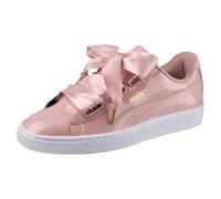 puma - basket puma heart patent wns - beige - 36 beige G