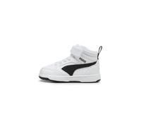 PUMA Basket mi-Haute Rebound V6 Bébé White Black