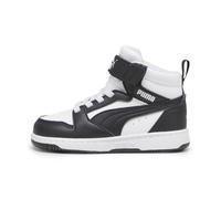 PUMA Basket mi-haute Rebound V6 Bébé, Chaussures, Blanc, 21 21