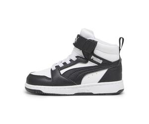 PUMA Basket mi-haute Rebound V6 Bébé, Chaussures, Blanc, 24 24