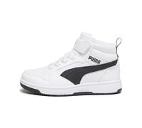 PUMA Basket mi-haute Rebound V6 Enfant, Chaussures, Blanc, 31 31