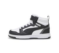 PUMA Basket mi-haute Rebound V6 Enfant, Chaussures, Blanc, 31 31