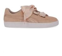 puma - basket suede heart lunalux wns - rose - 39 Crème G