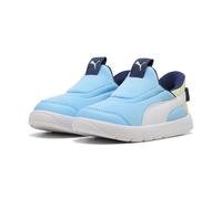 PUMA Baskets à enfiler Courtflex v3 SLIPTECH™ Bébé, Chaussures, Bleu, 19 19
