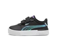 PUMA Baskets à fermeture facile Carina 2.0 Deep Dive Bébé, Chaussures, Noir/Ultraviolet/Turquoise Surf, 21 21