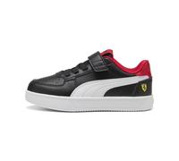 PUMA Baskets à fermeture facile Caven 2.0 Scuderia Ferrari HP Enfant, Chaussures, Noir/Blanc, 27.5 27.5
