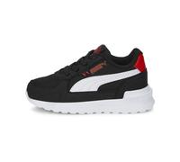PUMA Baskets à fermeture facile Graviton Bébé, Chaussures, Noir/Blanc/Rouge, 22 22