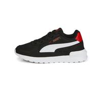 PUMA Baskets à fermeture facile Graviton Enfant, Chaussures, Noir/Blanc/Rouge, 34 34