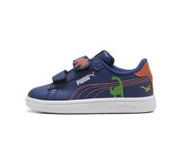 Puma Baskets Smash 3.0 Dino V bleu foncé/vert/homard/blanc Taille 21
