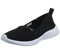 Puma Baskets Adelina pour Femme, Puma Black Puma Silver, 35.5 EU