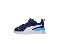 PUMA Anzarun Lite AC InfSneaker Unisexe pour bébé, Blue Jewel PUMA Vermillon Blanc, 23 EU