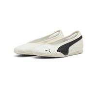 PUMA Baskets Ballerines Catch Soleil pour Femme, Blanc Chaud, Noir, Pointure 40, Blanc Chaud PUMA Noir, 40.5 EU