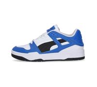 Puma - Baskets Bas en Cuir Blanc/Noir/Team Royal - Homme - Chaussures - Multicolore - Taille: 42 1/2 EU