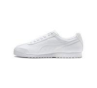 PUMA Baskets Basiques Roma Unisexes pour Enfant, Gris Clair Blanc., 40 EU