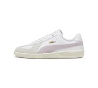 PUMA Baskets basses 'Army Trainer' beige / or / violet pastel / blanc, Taille 44