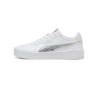 PUMA Sneakers Carina 3.0 Métallique Whisper Femme, Chaussures, Blanc, 37.5 37.5