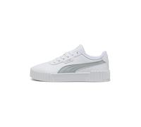 PUMA Baskets basses 'Carina 3.0' gris / gris clair / argent / blanc, Taille 37