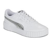 Puma Baskets basses Carina 3,0 Metallic Whisper in Blanc 41