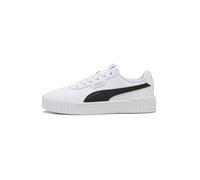 PUMA Femme Carina 3.0 Basket, White Black Gold, 40 EU