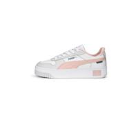 PUMA Baskets basses 'Carina' gris clair / rose / blanc, Taille 38