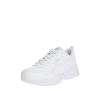 PUMA Baskets basses 'Cilia' argent / blanc, Taille 41-41,5