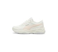 Puma Women Cilia Mode Sneakers, Warm White-Silver Mist-Rosebay, 41 EU