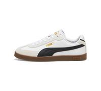 PUMA Baskets basses 'Club II Era' beige clair / or / noir / blanc, Taille 40,5