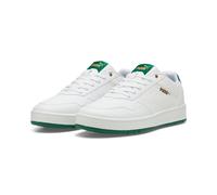 PUMA Baskets basses 'Court Classic' vert / blanc, Taille 43