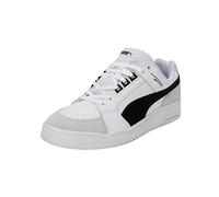 PUMA Baskets basses en daim FS pour homme, noir/blanc, 46 EU