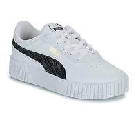 Baskets basses enfant garcons Puma Carina 2.0 Zebra PS Blanc 31